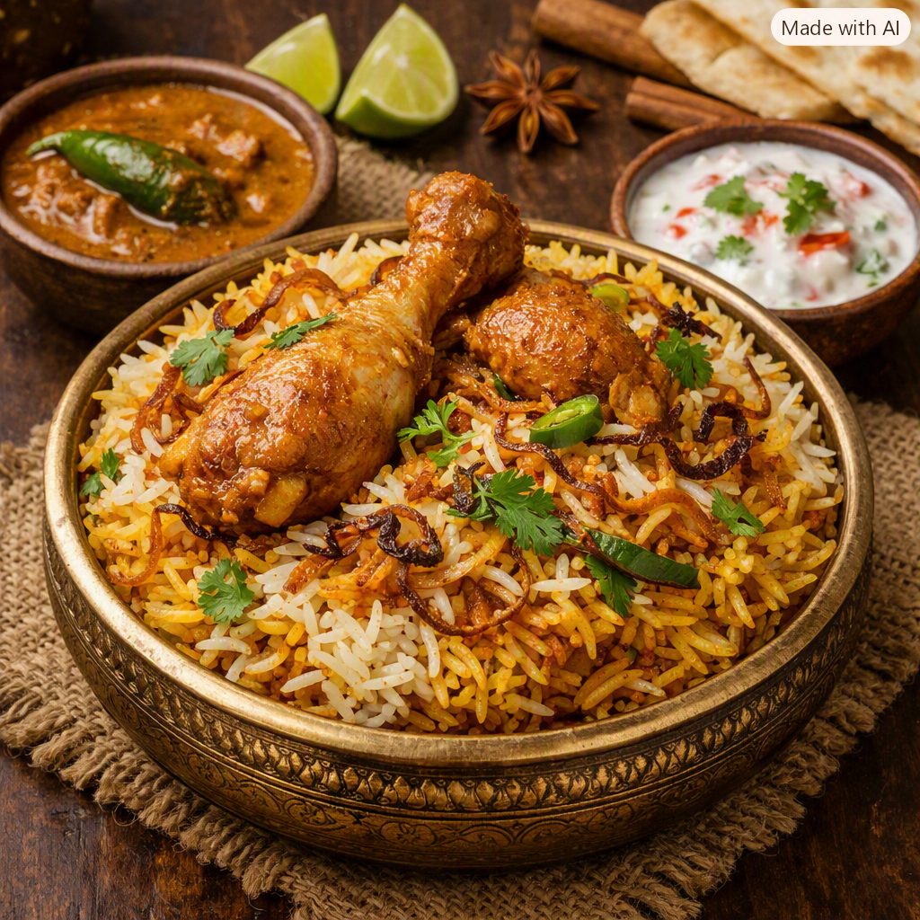 $9.99 Hybridari Dum Biryani: Daily & All Day