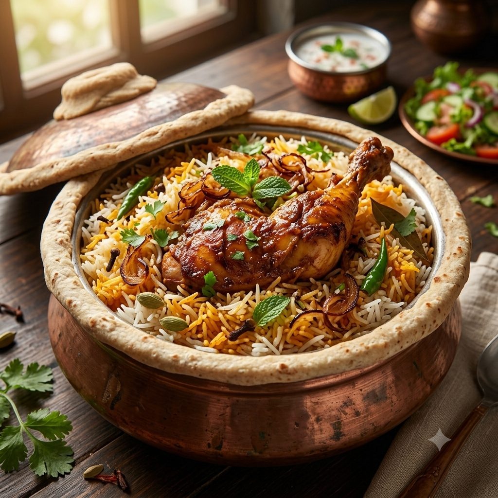 2 Chicken Biryani's for $25.99 from Friday 10 PM to 1AM Saturday