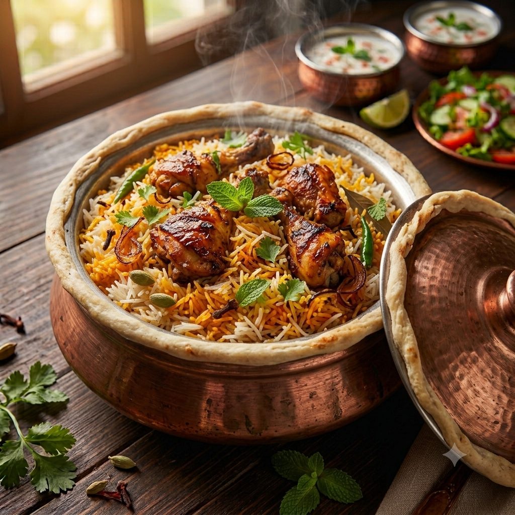 $2 off on Chicken Biryani 10 PM On Friday to 1 AM On Saturday