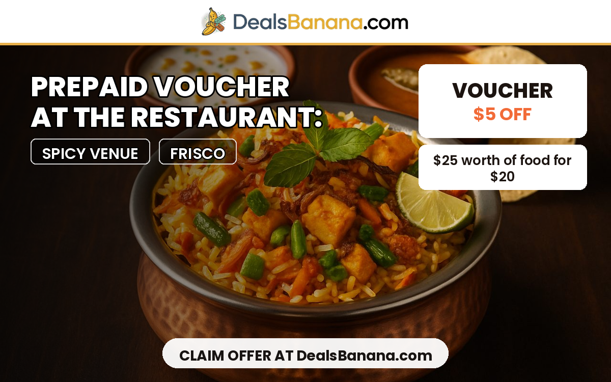 $25 Menu Credit for $20: First Visit Deal