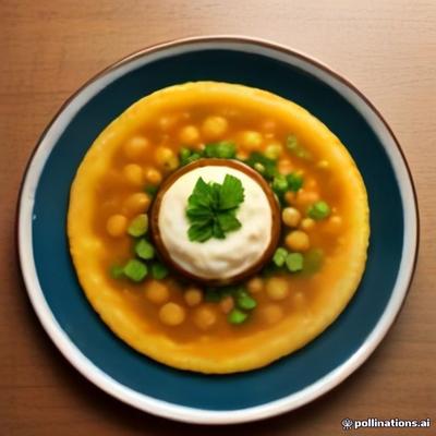 Pani Puri — AI illustration, not a photo