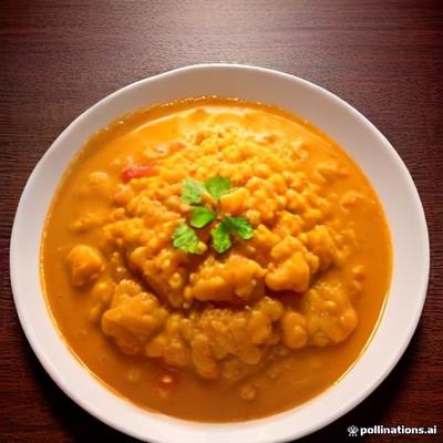 Hyderabad Chicken Curry — AI illustration, not a photo