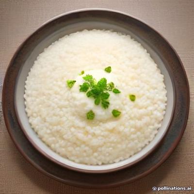 Curd Rice — AI illustration, not a photo