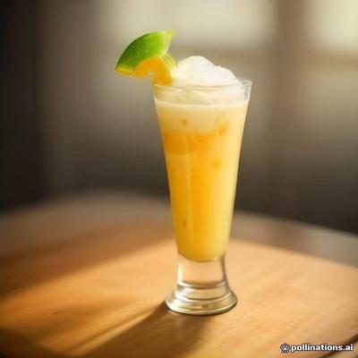 Mango Lassi / Chikoo Shake — AI illustration, not a photo