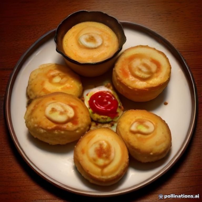 Egg Bajji — AI illustration, not a photo
