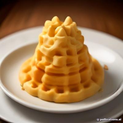 Waffle Cone — AI illustration, not a photo