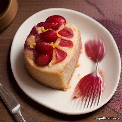 Plum Cake — AI illustration, not a photo