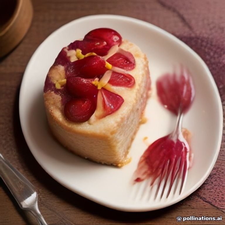 Plum Cake — AI illustration, not a photo