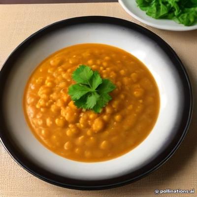 Sambar / Pappu (Dal) — AI illustration, not a photo