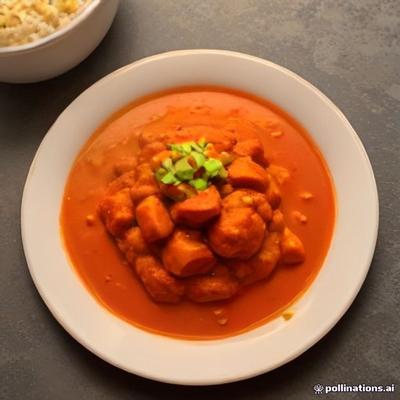 Chicken Tikka Masala — AI illustration, not a photo