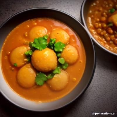 Sambar Idly (2) — AI illustration, not a photo