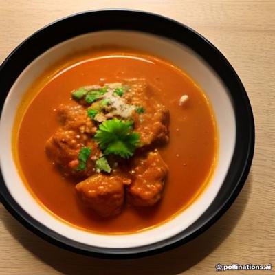 Andhra Goat Curry — AI illustration, not a photo