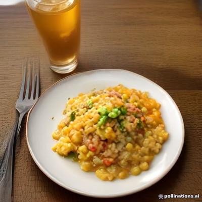 Upma — AI illustration, not a photo