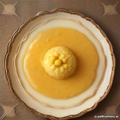 Ravva Laddu — AI illustration, not a photo