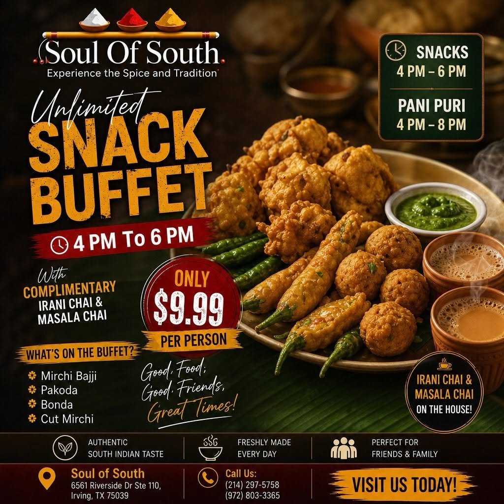 Soul of South, Irving, TX promotional poster