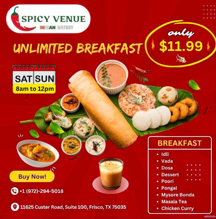 Spicy Venue promo poster